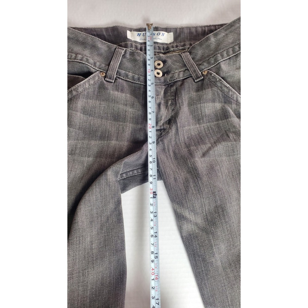 Hudson Fine Tailored Jeans Gray Wash Women's Size 29 Low Rise Denim - Picture 14 of 15
